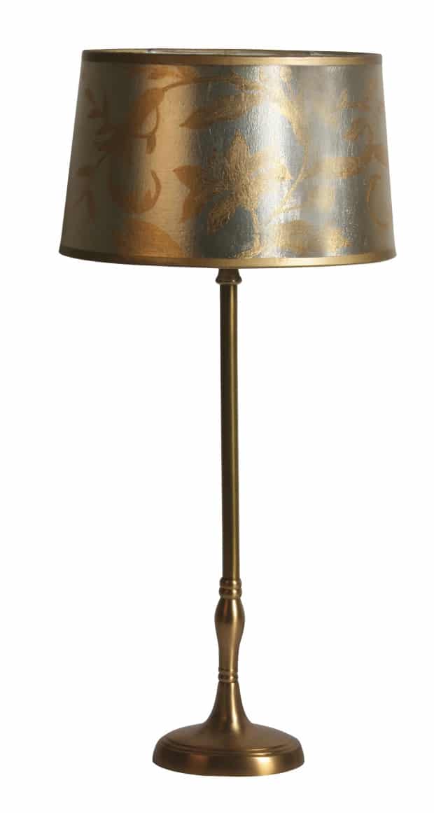 Lampe abat-jour or