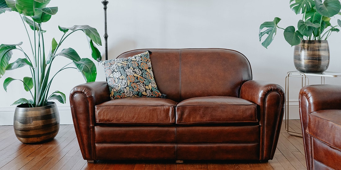 Canapé ou fauteuil en cuir aniline, les meubles qu'on a dans la peau -  Saulaie
