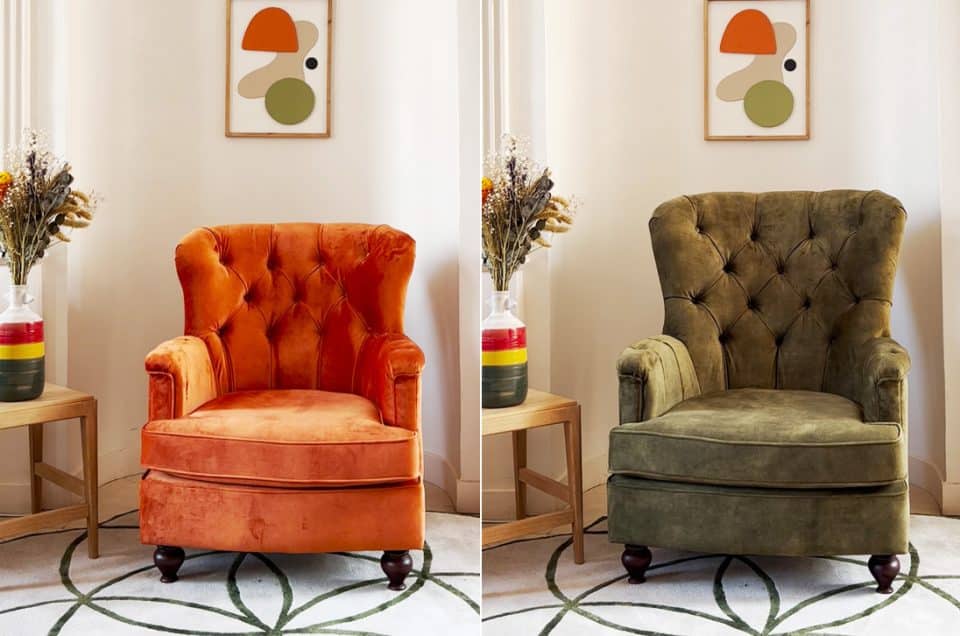 Nouvelle collection : Louis, les fauteuils Chesterfield haut et moyen dossier